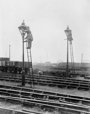 Old Train Photo Women Railway