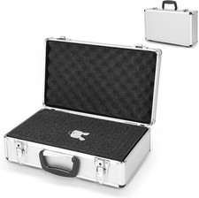 Large Hard Aluminium Flight Case Foam Lockable Tool Camera Gun Storage Carry Box