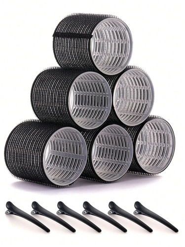 Jumbo hair curlers 56in - curlers, 2.56in