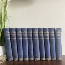Arthur Mee The Children's Encyclopedia 10 Books Complete Set Original Owner 