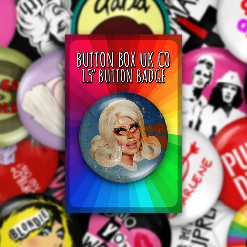 Trixie mattel 5 button - trixie,