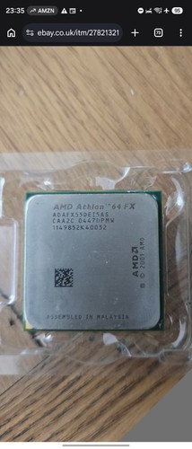 Retro amd athlon 55 - amd, fx-55