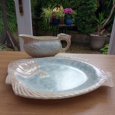 Fish plate and - and, boat