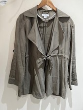 Primark Jacket Size 8 Khaki Long Sleeve Casual Stylish Modern City Chic