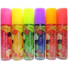 Girls Flavoured Lip Gloss Fruity Fruit  Roll On Kids Christmas Stocking Filler