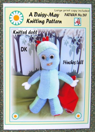 Iggle doll toy knitting - doll,