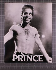 Prince Photograph Original Vintage Black And White Promotion Circa Mid 1980's 