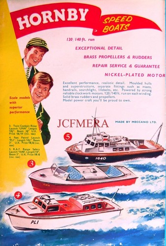 Hornby speed boats river - speed,