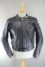 TEKNIC BLACK LEATHER BIKER