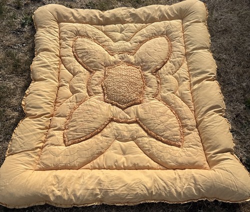 Vintage eiderdown quilt - vintage,