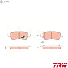 BRAKE PAD SET DISC BRAKE