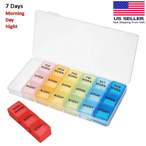 Day weekly medication pill - weekly,