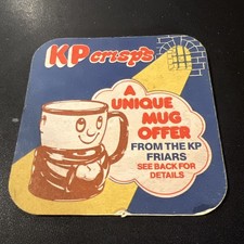 Kp Crisps “ A Unique Mug Offers”.. 1982 Beer Mat