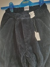 zara blue cord boys trouser