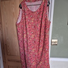 Mod 60s Twiggy Quant Style Dress ?Size XL floral 26" pit to pit 