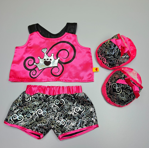 Build bear pink black - build,