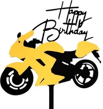 Motorbike Cake Topper