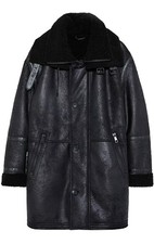 Zara MENS BLACK FAUX LEATHER