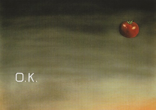 Postcard ruscha o k - postcard, "o.k