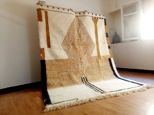 Moroccan handmade rug beni - moroccan, ,beni