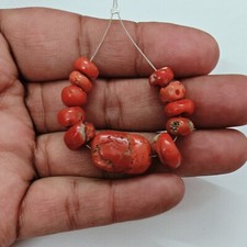 Vintage coral beads loose - vintage,