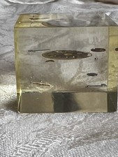 Vintage Acrylic Cube Paper