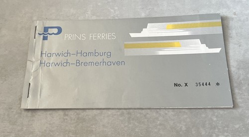 Prins ferries ticket - prins,