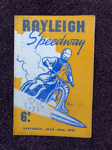 Speedway programme rayleigh - speedway,