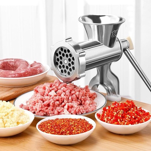 Manual meat grinder - grinder, crank