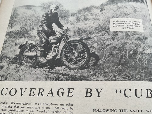 Triumph tiger cub works - triumph,