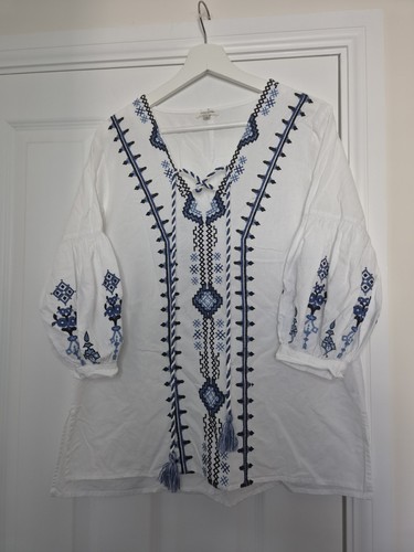 River island dobby - island, white