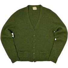 Vintage 60s Wool Cardigan