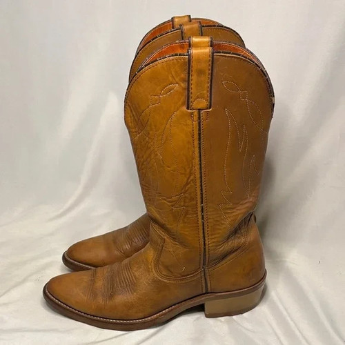 Vintage double ranch boots - h,