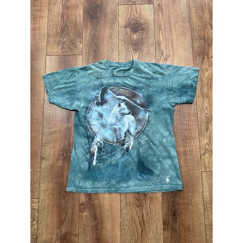 Wolf dream catcher tie dye - tie,