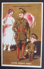WW1 FRED SPURGIN Comic OFFICER