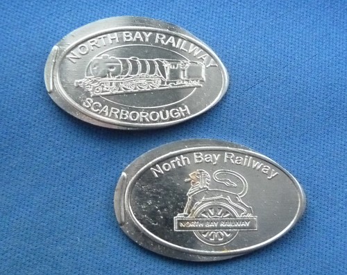 Elongated pressed pennies - 2x,