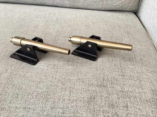 Miniature cannons all brass - cannons,