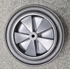 CLEARANCE - Heavy Duty 11 Inch Wheel Solid Rubber Tyre 1/2" Bore - SLIGHT CRACK