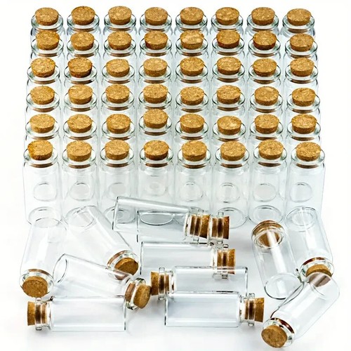 Mini glass bottles - 12, x