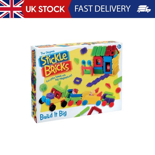 Stickle bricks build big - bricks,