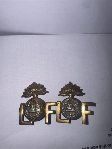 Lancashire fusiliers brass - lancashire,