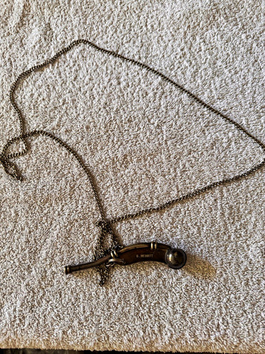 Merritt metal bosun whistle - d.,