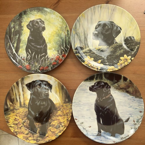 Danbury mint plates four - danbury,