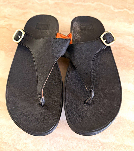 Fitflop esha black leather - esha,