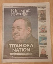 Alex Salmond Obituary