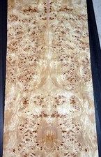 REAL WOOD VENEER POPLAR BURR X2 ,GUITARS,MARQUETRY,FURNITURE,BOXES,MODELS,PANELS