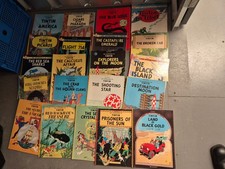 Collection of “The Adventures of Tintin” by Hergé