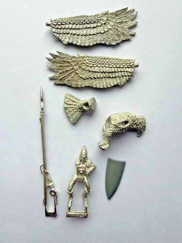 Wood elf warhawk rider spear - wood,