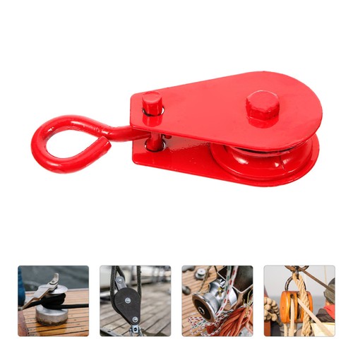 Hanging wire towing - wire, wheel