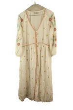 ZARA TRF White Kimono Dress